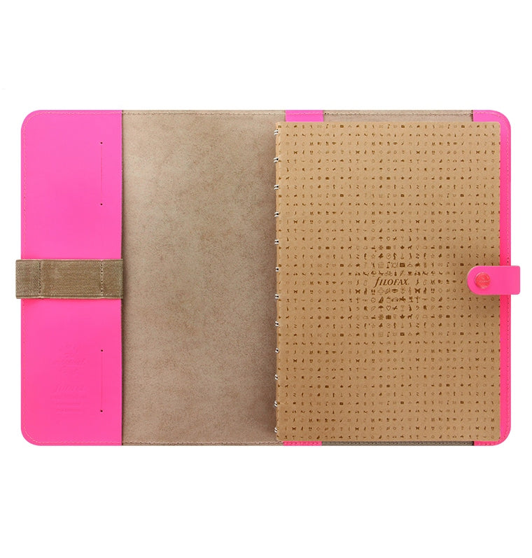 The Original A5 Folio Dark Fluoro Pink