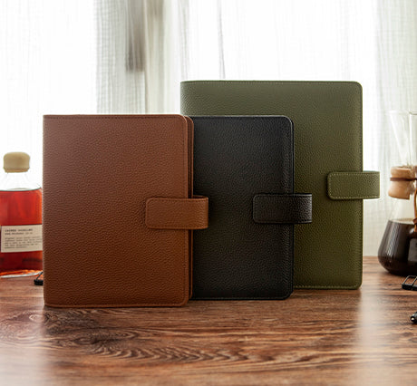 The Camden Collection: Eco-friendly Organisers, featuring Charcoal removable rings!