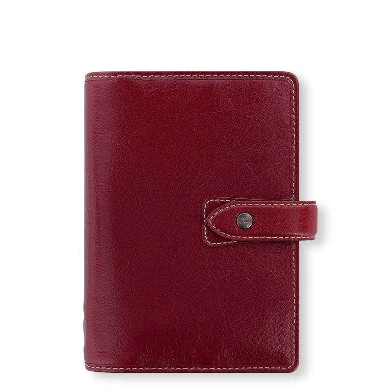 限定】Filofax Malden A7 ミニ6 はかな / Crimson Red
