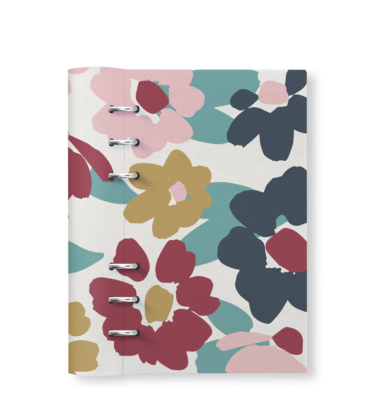 Clipbook Floral Personal Organiser