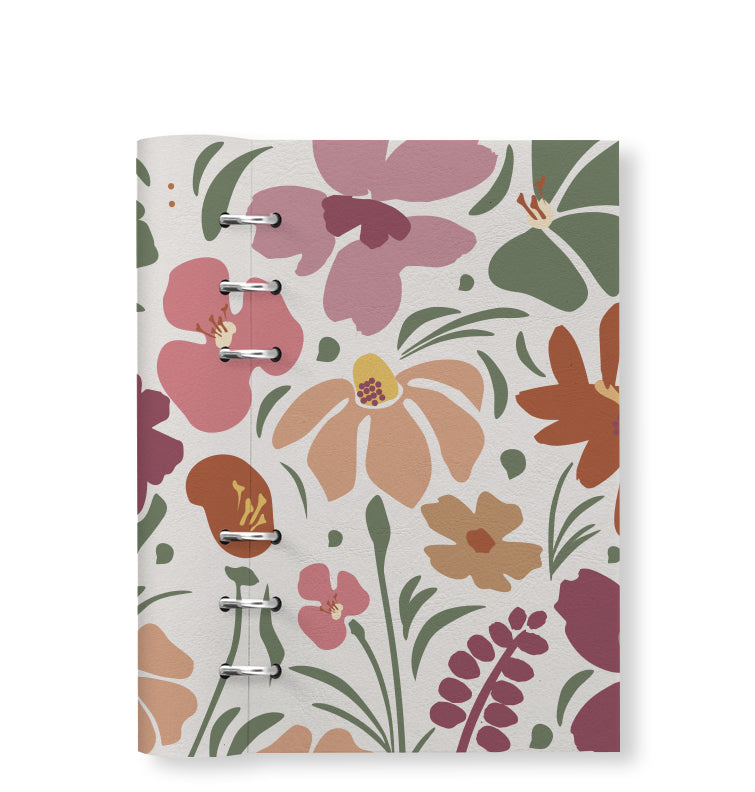 Clipbook Floral Personal Organiser