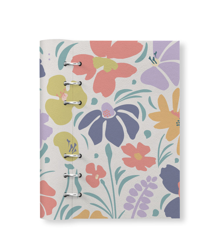 Clipbook Floral Personal Organiser