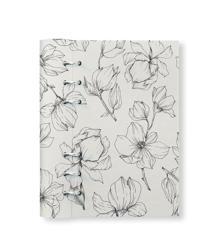 Clipbook Floral Personal Organiser