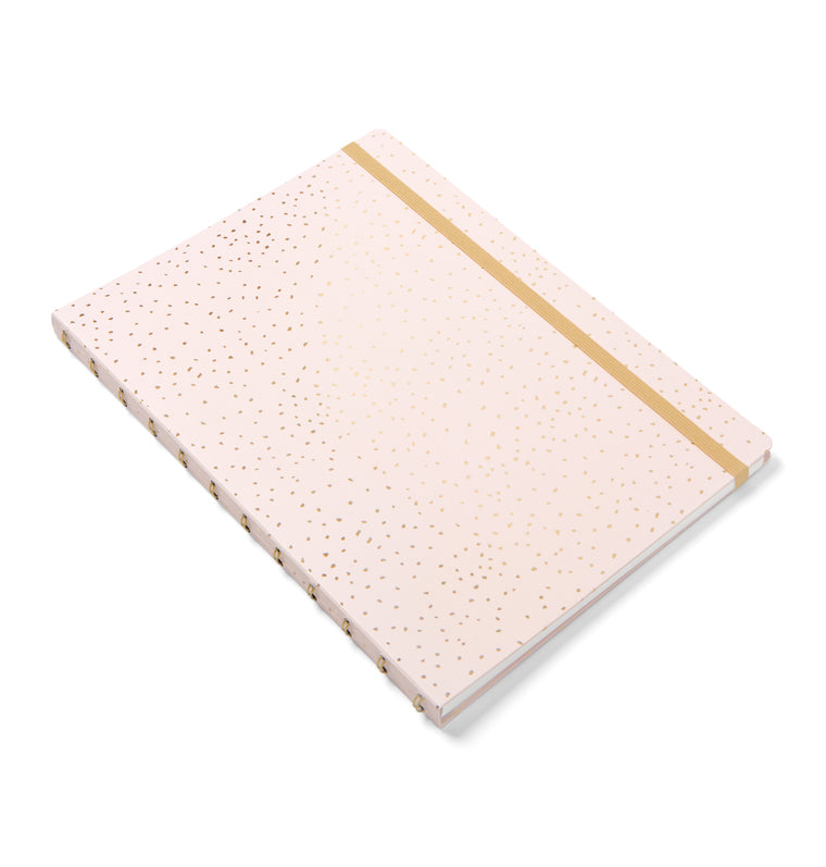 Confetti A4 nachfüllbares Notizbuch Rose Quartz