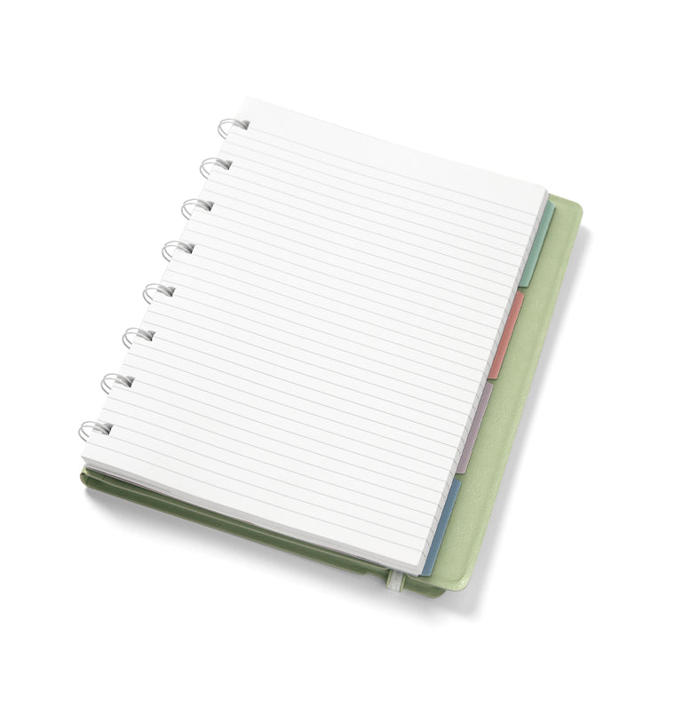 Filofax nachfüllbares Notizbuch Classic Pastels A5 Sage