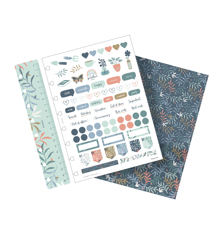 Botanical A5 Planner Mint 2024