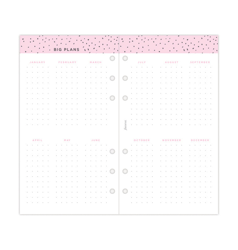 Confetti Kalender 1 Woche / 2 Seiten Personal 2025 - 25-68491