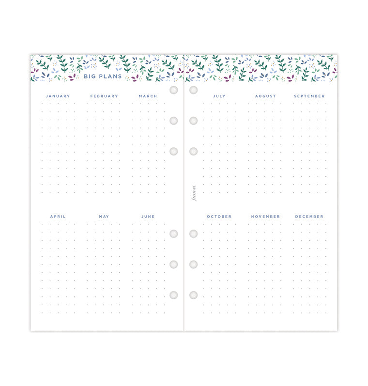 Garden Kalender 1 Woche / 2 Seiten Personal 2025 - 25-68492