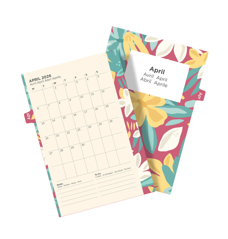 Filofax 1 Woche / 2 Seiten Illustrated Diary Pack Pocket 2026 26-6321