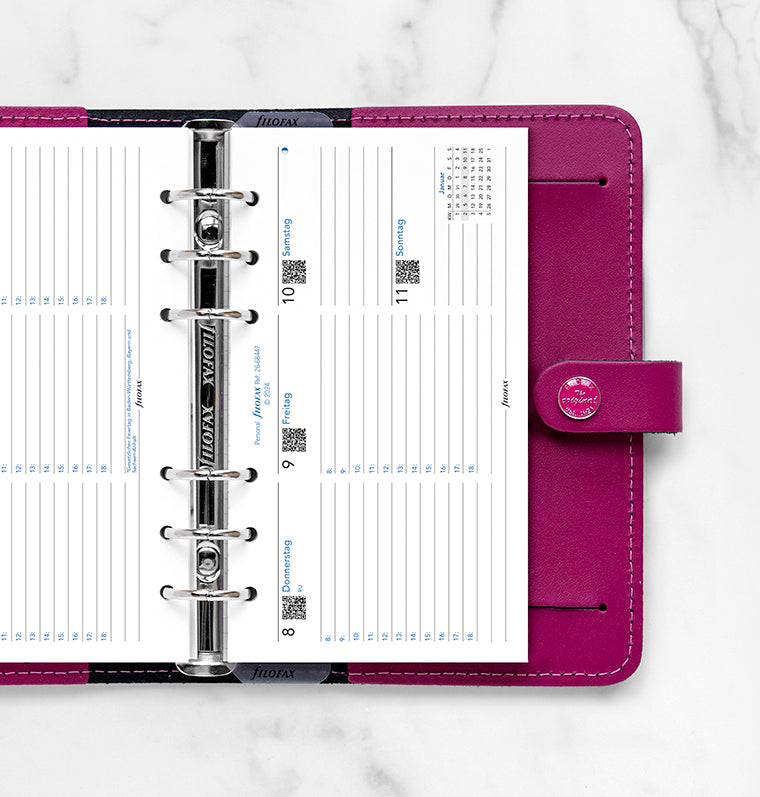 Kalender 2025 Buchkalender A5 Vertikal, Terminplaner/Wochenplaner