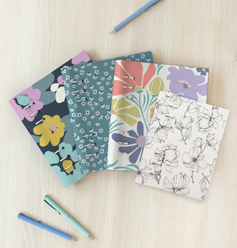 Clipbook Floral Personal Organiser