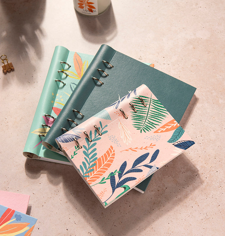 Clipbook Plants A5 Organiser