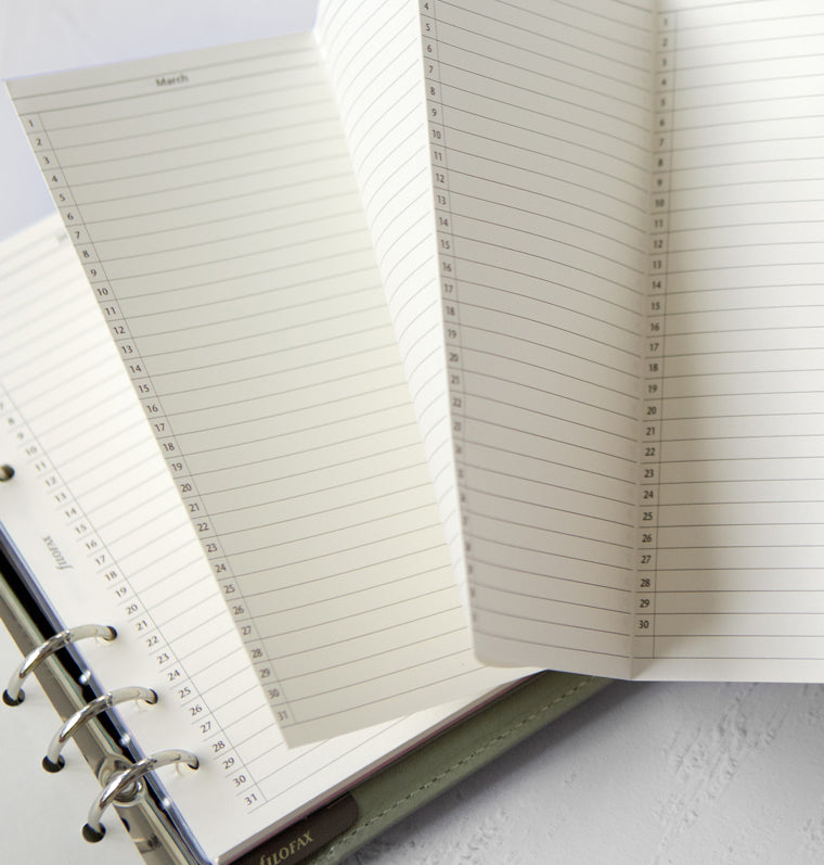 Malden A5 Organiser Vetiver