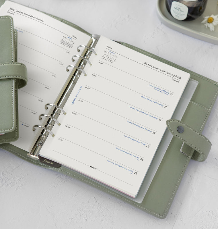 Malden A5 Organiser Vetiver