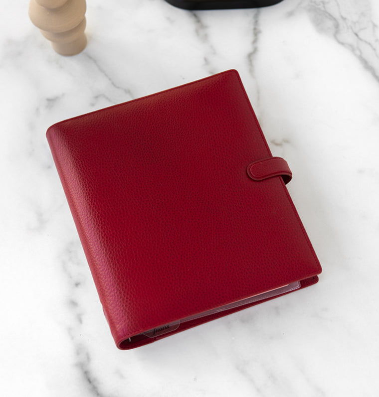 Finsbury A5 Organiser Scarlet