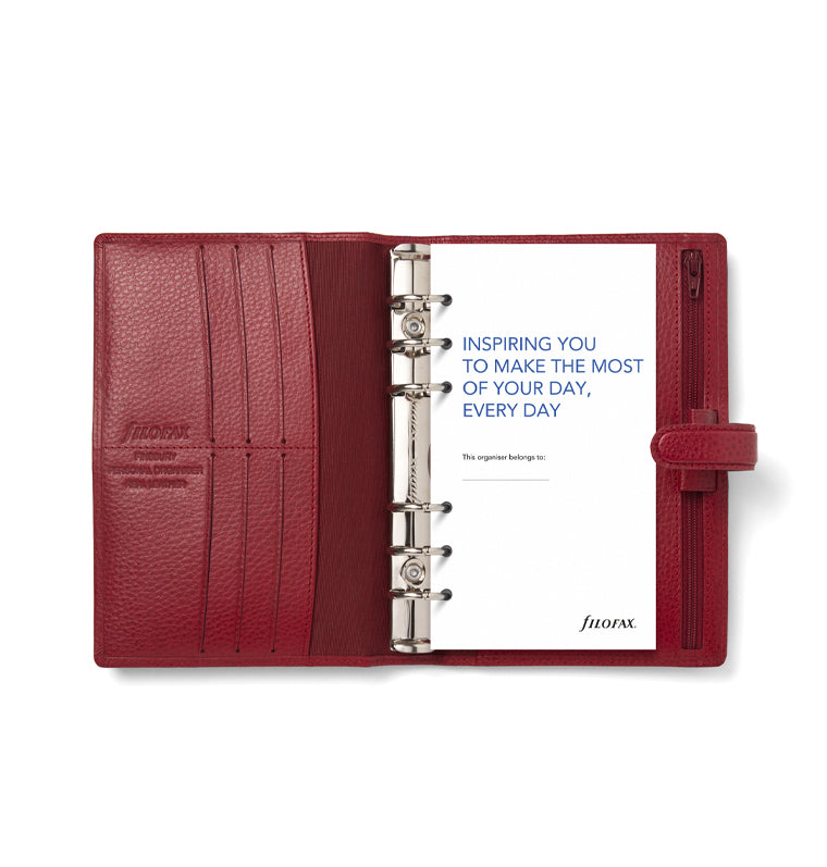 Finsbury Personal Organiser Scarlet