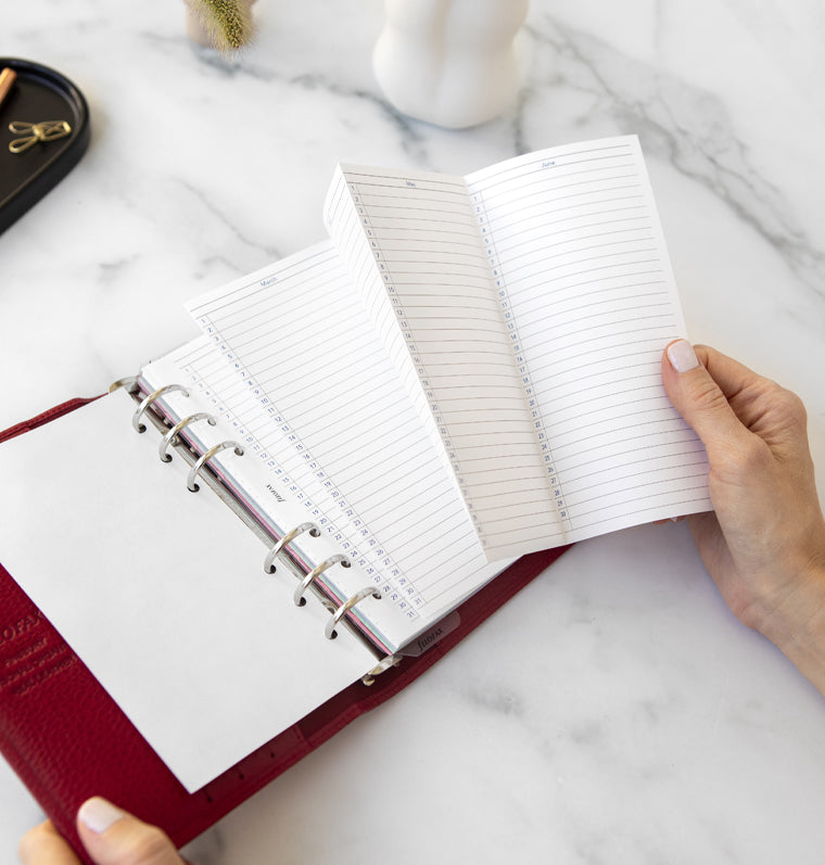 Finsbury Personal Organiser Scarlet