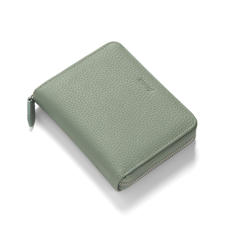 Norfolk Pocket Compact Zip Organiser Sage