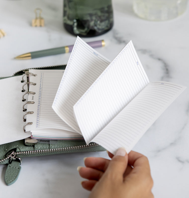 Norfolk Pocket Compact Zip Organiser Sage