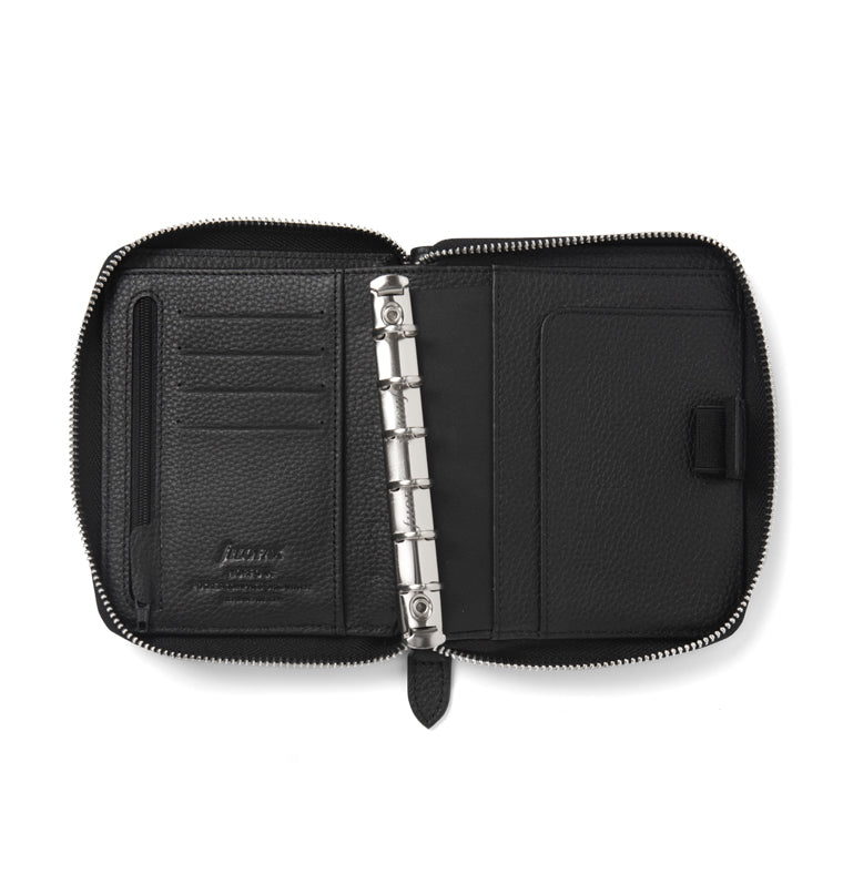 Norfolk Pocket Compact Zip Organiser Black