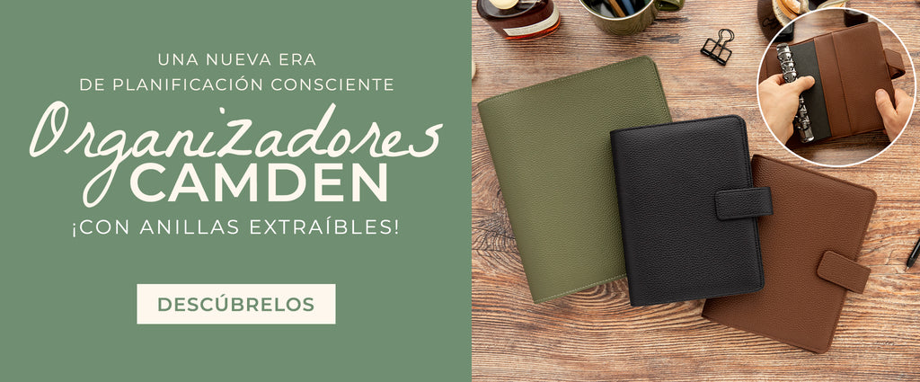 Organizadores Camden con anillas extraibles 