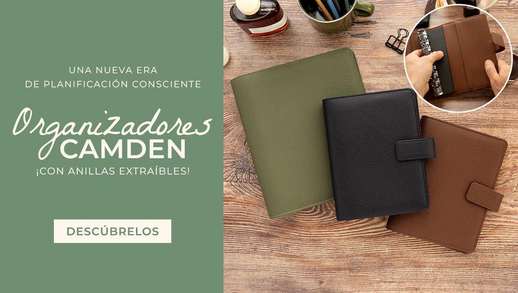 Organizadores Camden con anillas extraibles 