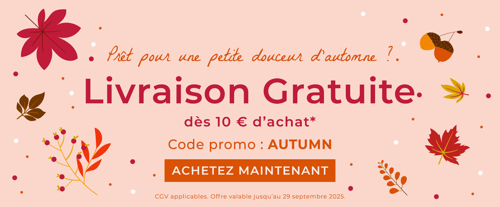 Livraison gratuite dès 10 € d’achat - code promo: AUTUMN