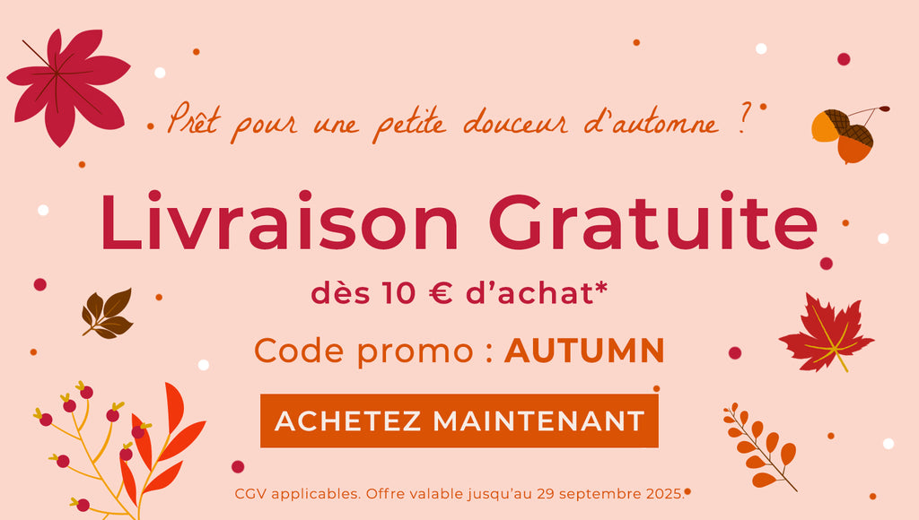 Livraison gratuite dès 10 € d’achat - code promo: AUTUMN