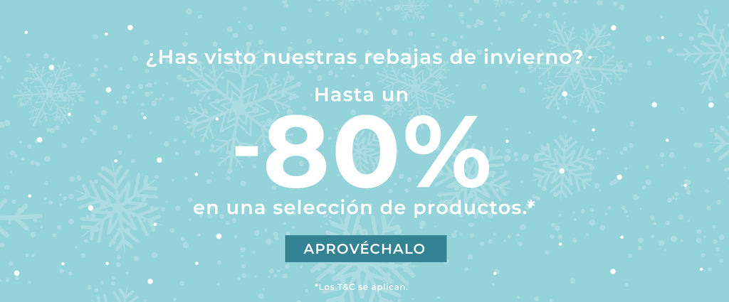 Rebajas de invierno, hasta un 80% de descuento