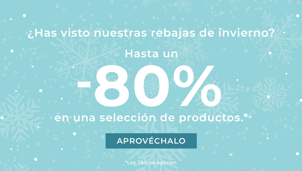 Rebajas de invierno, hasta un 80% de descuento