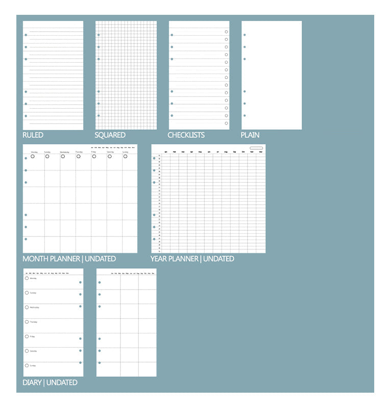Clipbook Plants Personal Organiser