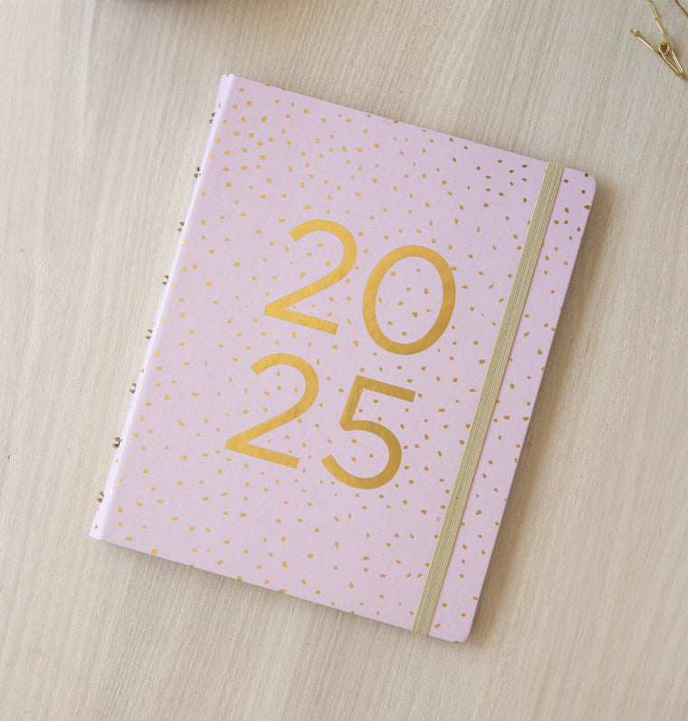 Confetti A5 Planer Rose Quartz 2025