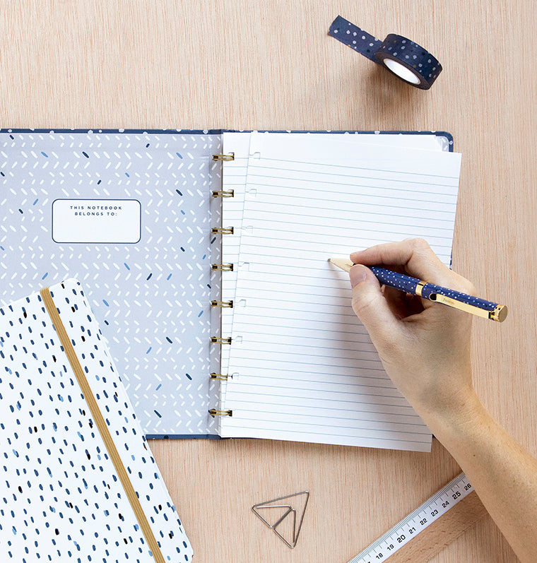 Indigo Kugelschreiber