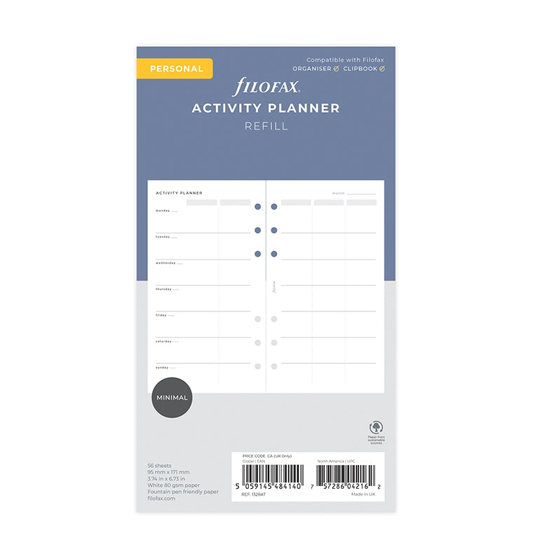 Activity Planner Personal