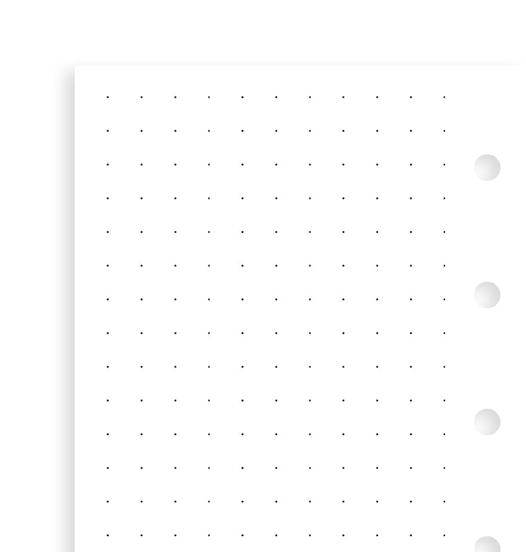 Dotted Journal Refill - Mini