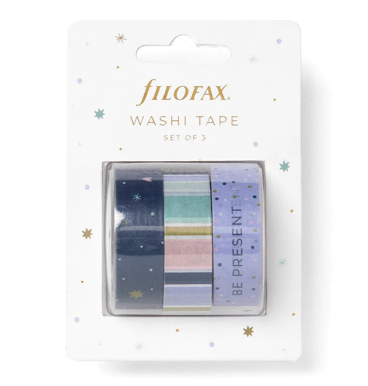 Filofax Good Vibes Washi Tape Set - in Packaging