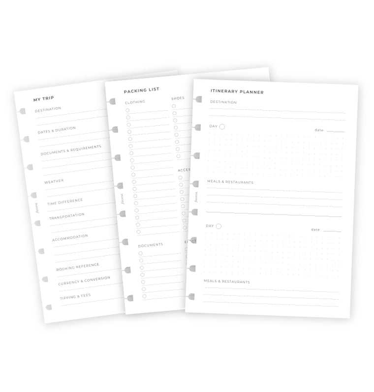 Filofax Recharge To-Do List - Format A5, 56 Feuilles Blanches