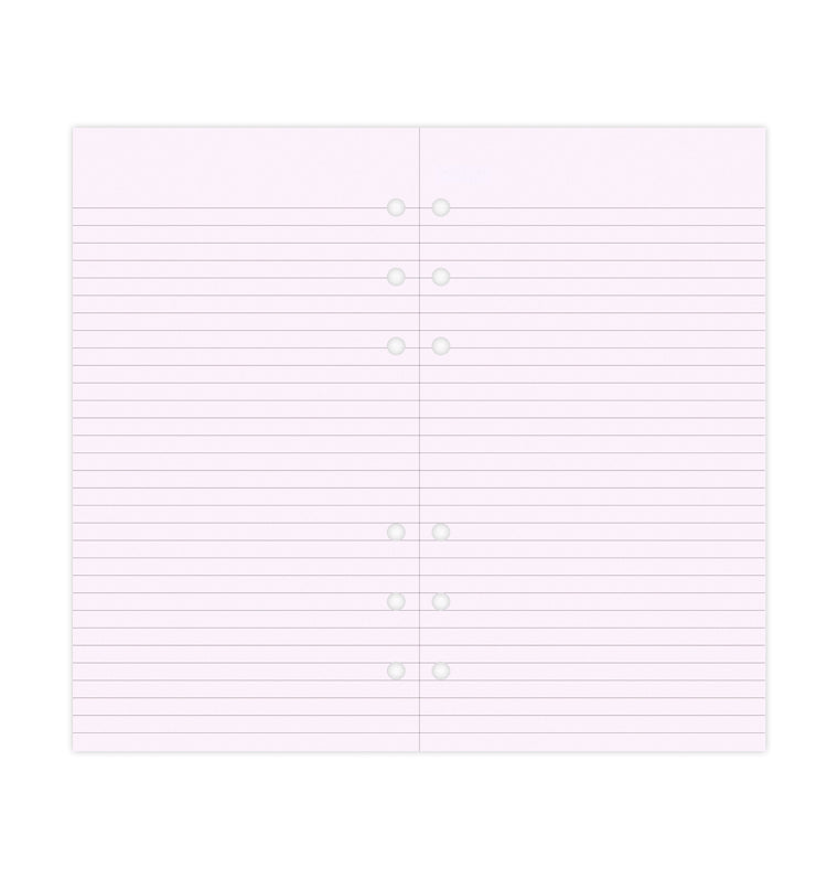 Notizpapier lavendel liniert - Personal