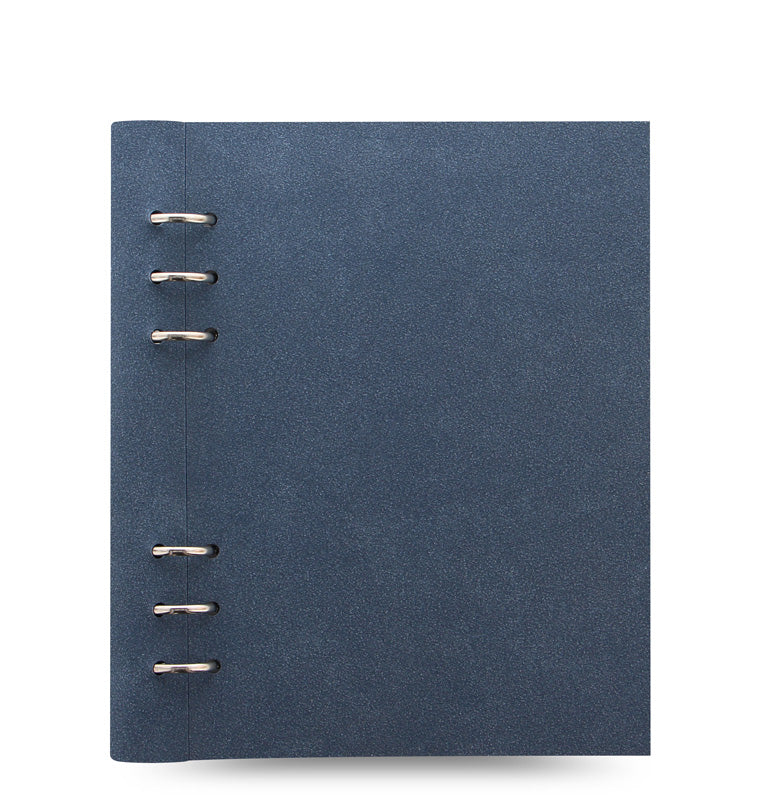 Clipbook Architexture A5 Organiser Blue Suede