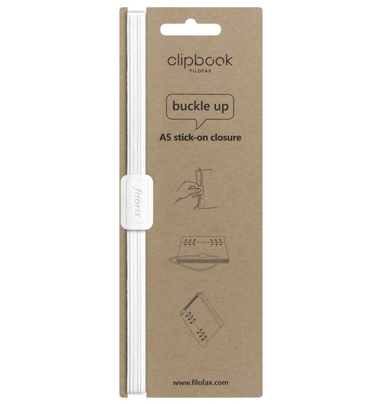 Clipbook Classic Monochrome A5 elastischer Verschluss