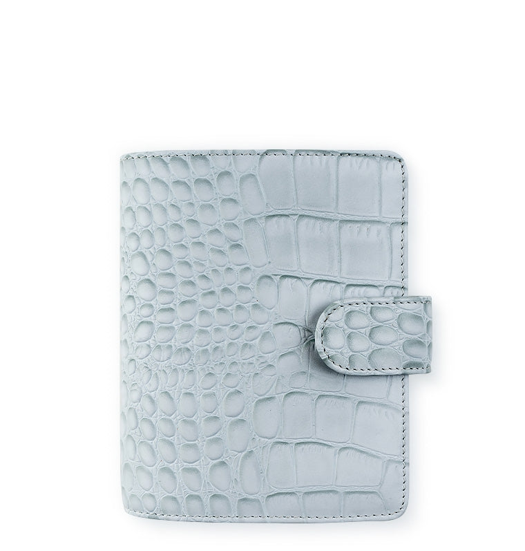 Filofax - Organizador Clásico De Cocodrilo, Tamaño De