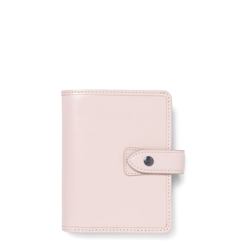 Malden Pocket Organiser Pink Leather