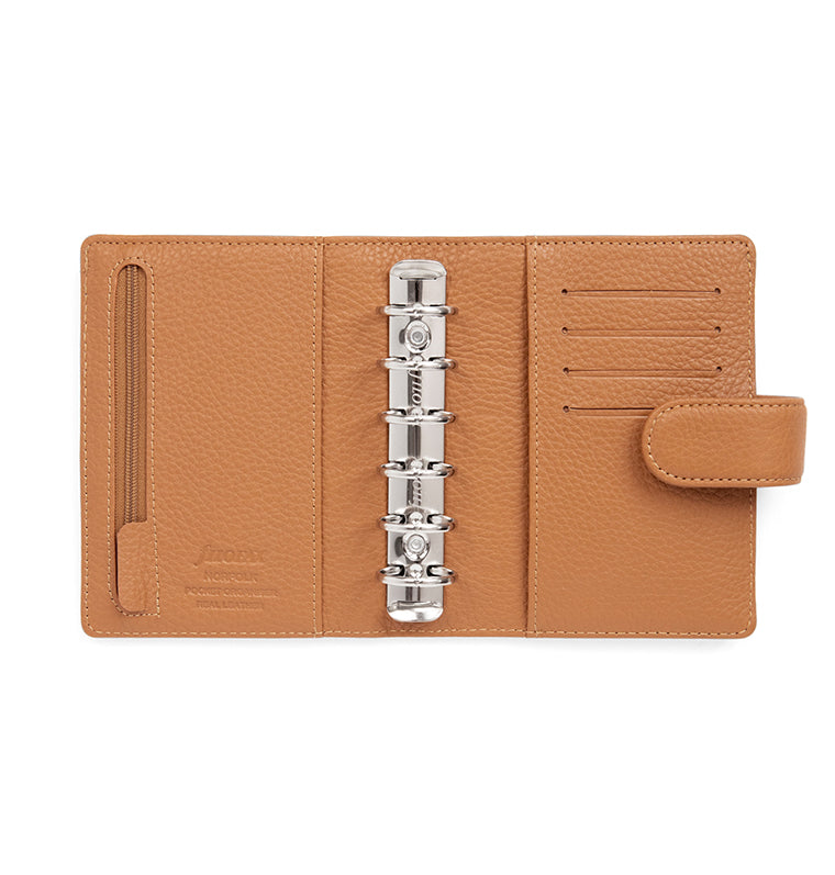 Filofax - A5 Leather Organiser - Norfolk - Taupe Filofax - A5 Leather Organiser - Norfolk - Taupe