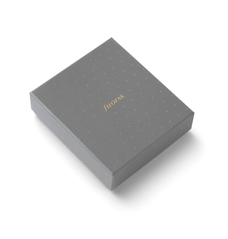 Filofax Norfolk Pocket Leather Organiser Box