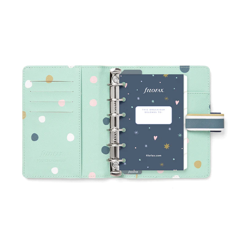 Filofax Good Vibes Pocket Organiser with Fill Contents