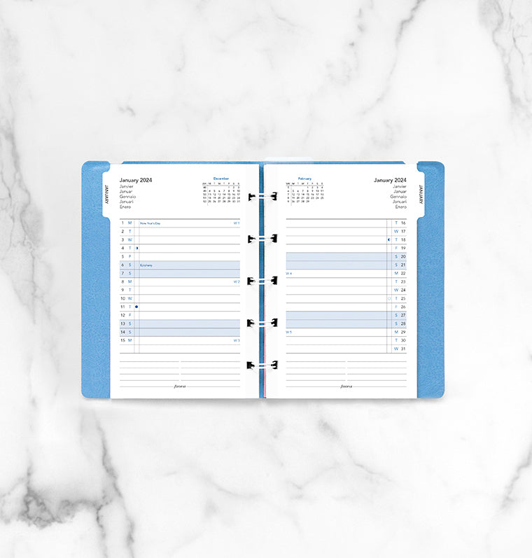 Filofax Notebook Monatsplaner Pocket 2024
