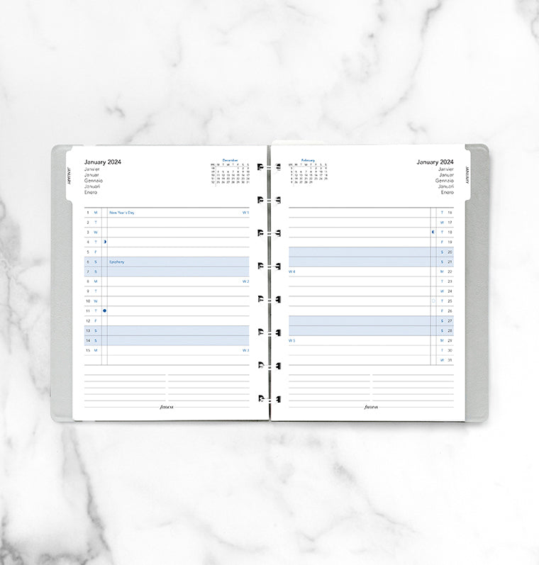Filofax Notebook Monatsplaner A5 2024