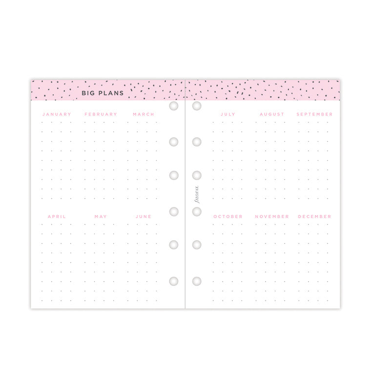 Confetti Kalender 1 Woche / 2 Seiten Pocket 2024