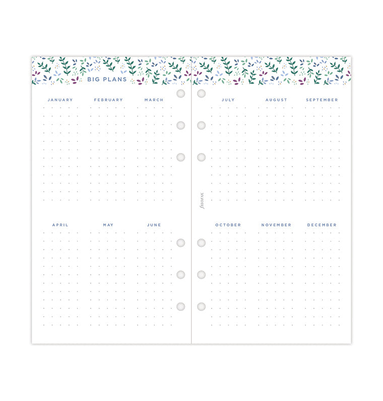 Garden Kalender 1 Woche / 2 Seiten Personal 2024