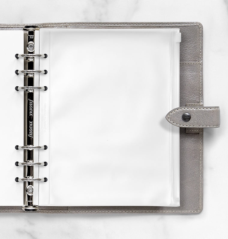 Ringbinder A5 (grey) With 4rings Mechanism